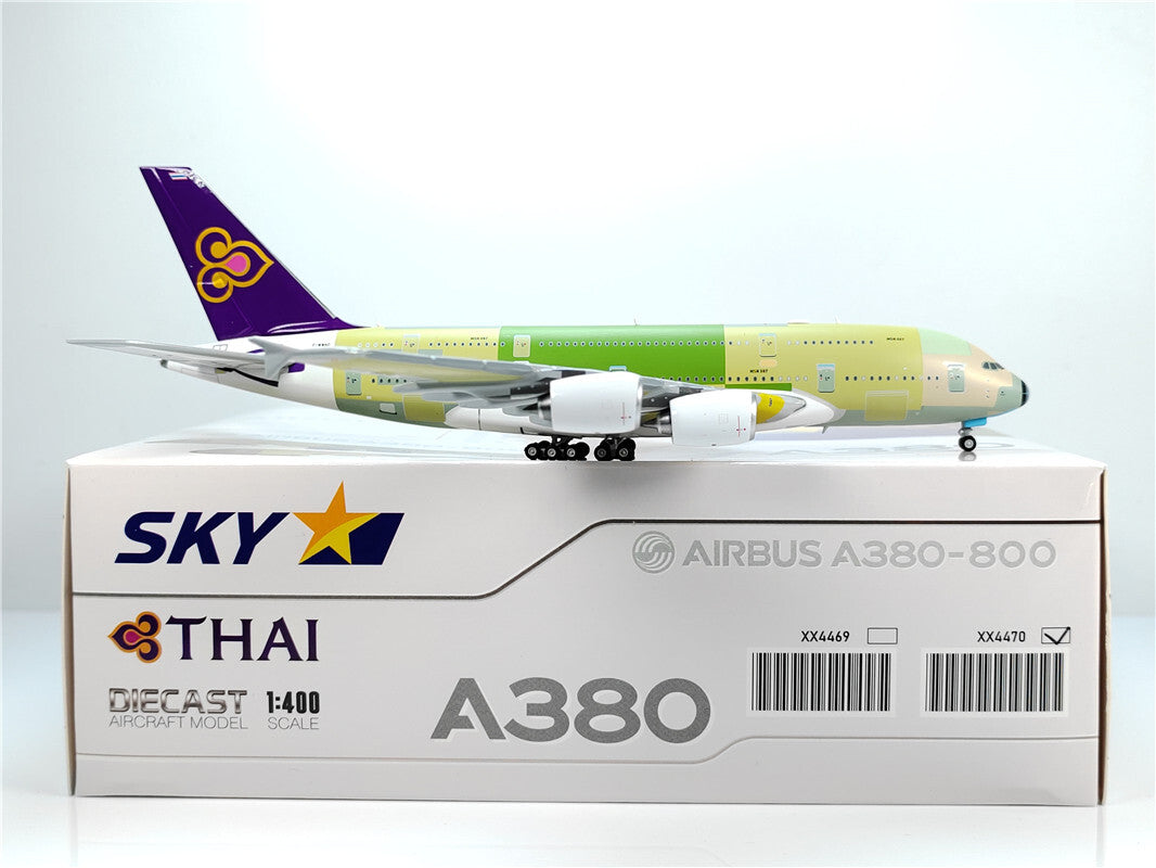 1:400 JC Wings THAI AIRBLUS A380 Passenger Airplane Diecast Aircraft Model