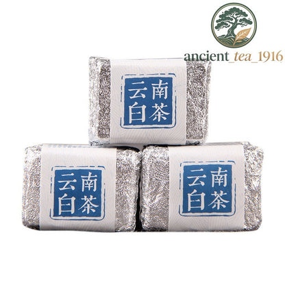 500g Mini Yunnan Chinese White Tea Bai Cha Tea Small Brick Cake