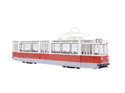 1:43 SSM LM-68 Urban Public Transport Tram Passenger Car Diecast Model
