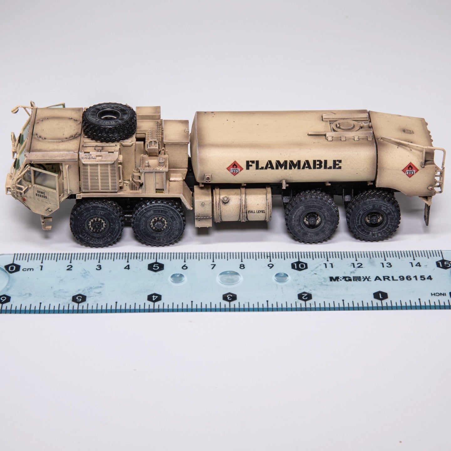 AM 1/72 HEMTT Heavy Enhanced Mobility Tactical Truck M978 Fuel Tank Model Toys