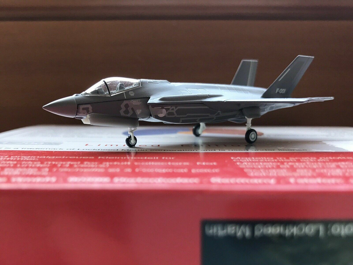 Herpa Royal Netherlands Air Force F-35A Lightning II 1/200 diecast plane model