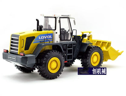 1:35 24CM LOVOL FL958G Dozer Loader Construction Equipment Machine Diecast Model