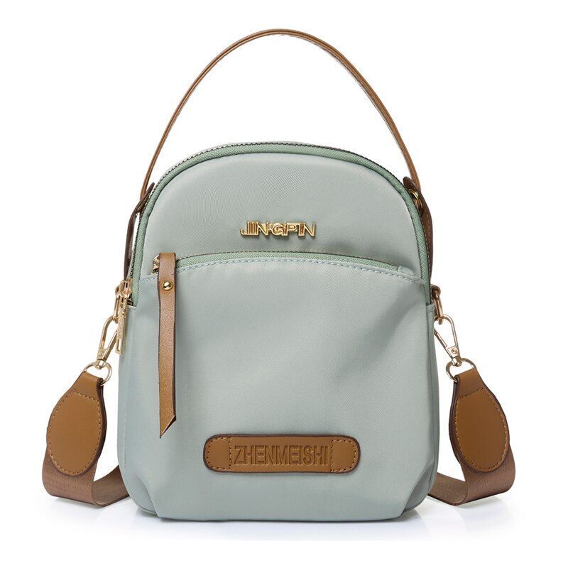 Nylon Waterproof Small Square Bag Shoulder Messenger Bag Purse Crossbody Handbag