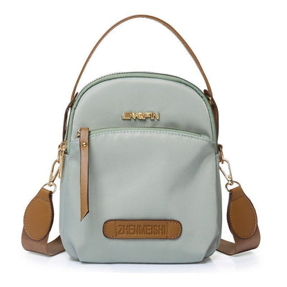Nylon Waterproof Small Square Bag Shoulder Messenger Bag Purse Crossbody Handbag