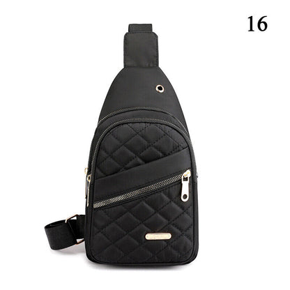Women Crossbody Shoulder Bags Chest Sling Bag Fanny Packs Travel Sports Backpack