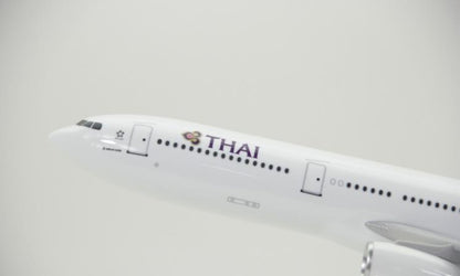 47CM THAI AIRBUS A330 HS-TEF Passenger Airplane Resin Aircrarft Plane Model