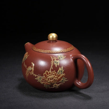 Chinese Yixing Zisha Clay Handmade Exquisite Teapot（西施 底款：景舟手制）