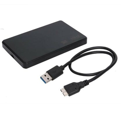 USB 3.0 Portable External Hard Drive Disk Slim SATA Storage Device Case