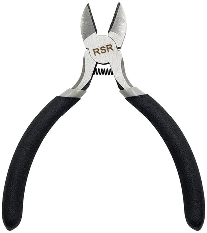 Precision Diagonal Cutter, Mini 4.5 inch Wire Cutting Pliers with Return Spring