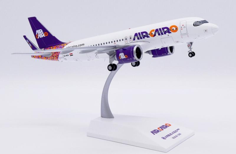 1:200 JC Wings AIRCAIRO AIRBUS A320NEO Passenger Airplane Diecast Aircraft Model
