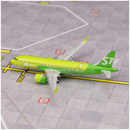1:400 GeminiJets S7 Airlines AIRBUS A320neo Passenger Airplane Diecast Model
