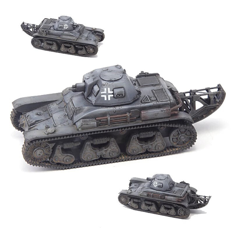 S-Model 1/72 German 35R731(f) Military Tank Finished Model Toys Ornament