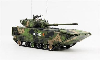 UNISTAR China ZTL-05 amphibious assault gun 03-02 1/72 Tank Pre-builded Model