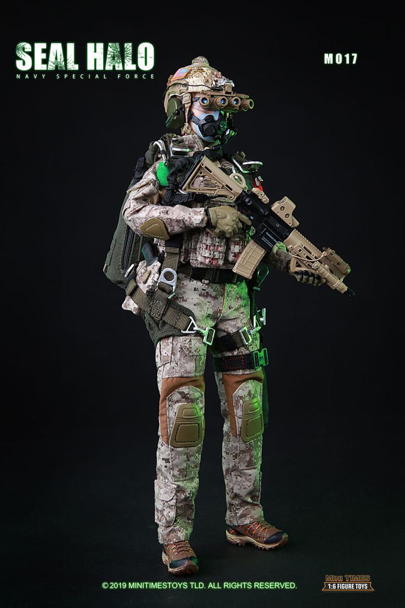 1/6 mini times toys US Navy SEALs HALO Operations Team Female Soldier Figure