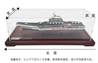 1:1000 36CM Shandong Aircraft Carrier #17 Warship Diecast Battle Ship Model