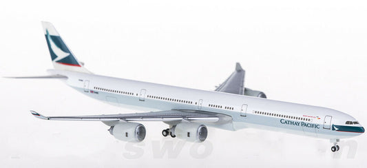 1:500 Hogan CATHAY PACIFIC AIRBUS A340-600 Passenger Airplane Diecast Model