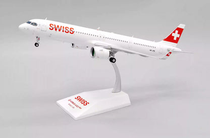 1:200 JC Wings SWISS AIRBUS A321neo Passenger Airplane Diecast Aircraft Model