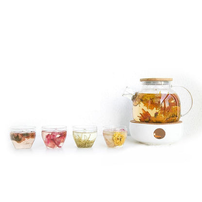 2Pcs Handmade Yunnan Tea Ball Flower Scented Jasmine Osmanthus Lily Rose Tea