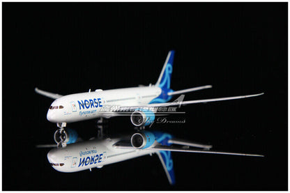 1:400 JC Wings NORSE BOEING 787-9 Passenger Airplane Diecast Aircraft Model