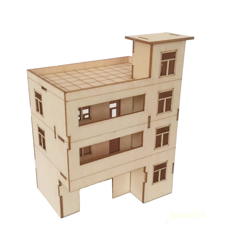 Urban Scene Building Model Handmade DIY Material Set Architecture School Model