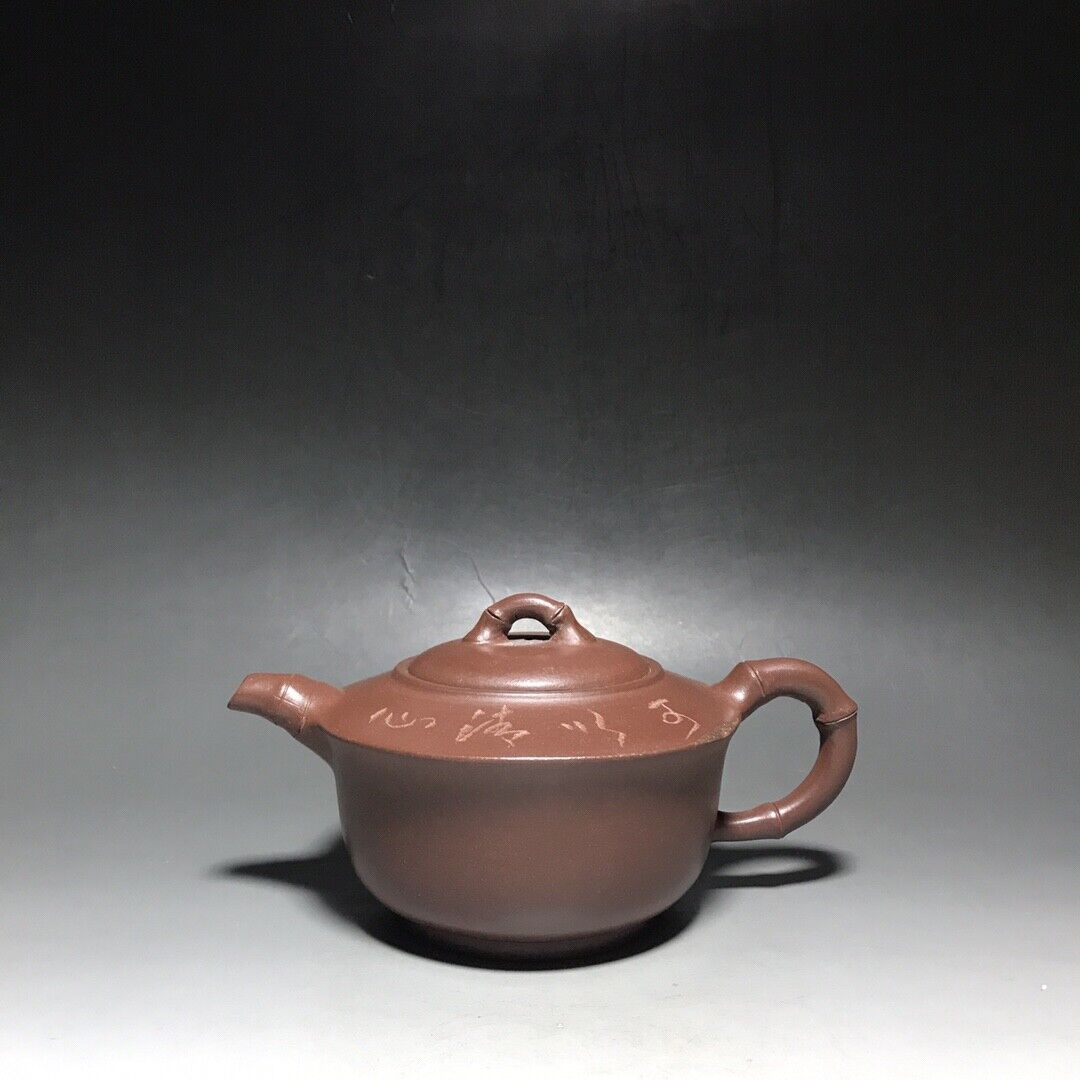 vintage chinese yixing purple clay teapot zisha ceremony teaware collection rare