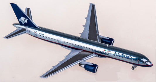 1:400 JC Wings Aeroméxico Boeing 757-200 N490AM Airplane Diecast Aircraft Model