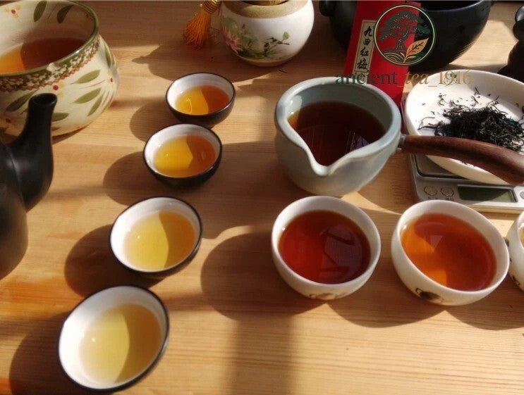 250g Premium Jiuqu Hongmei Black Tea 9 Curved Red Plum" Hangzhou,Fragrant Smooth
