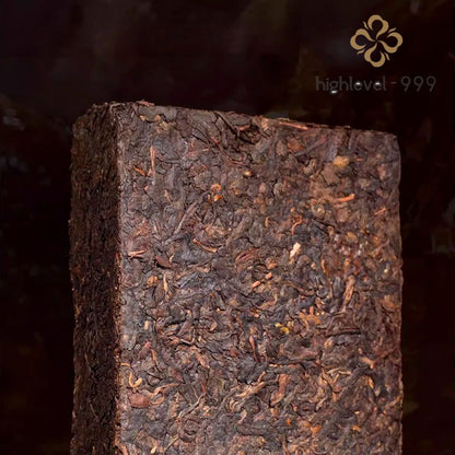 250g Ripe Pu'er Tea Brick Yiwu Ancient Tree Yunnan Premium Aged Compressed Tea