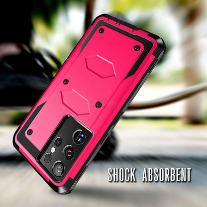 For Samsung Galaxy S21/ Ultra/ Plus Case Dual Layer Rugged Hybrid Cover + Stylus