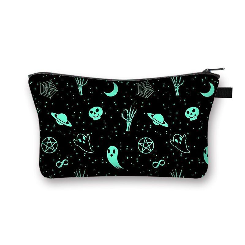 Cosmetic Case Makeup Bag Canvas Toiletry Bag Small Clutch Lipstick Bags Canvas