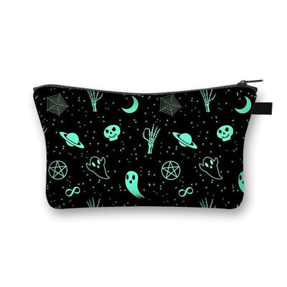 Cosmetic Case Makeup Bag Canvas Toiletry Bag Small Clutch Lipstick Bags Canvas