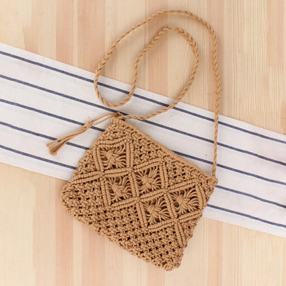 Boho Woven Handbag Women Summer Beach Cotton Tassel Bag Rattan Shoulder Ladies
