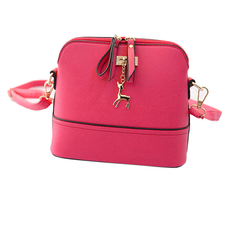 New Women's PU Leather Shoulder Bag Tote Purse Handbag Messenger Crossbody Purse