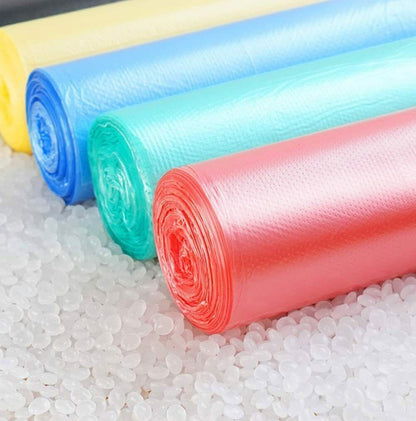 4 Gal Small Trash Bags Mix-colors 150pcs Small Trash Can Liners Garbage Bag
