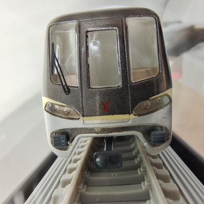 1:87 90CM Guangzhou Metro Line 11 Subway Passenger Car Train Diecast Model