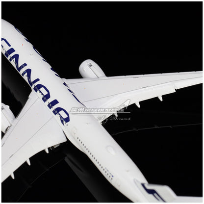 1:400 JC Wings FINNAIR AIRBUS A350-900 Flap Down Passenger Plane Diecast Model