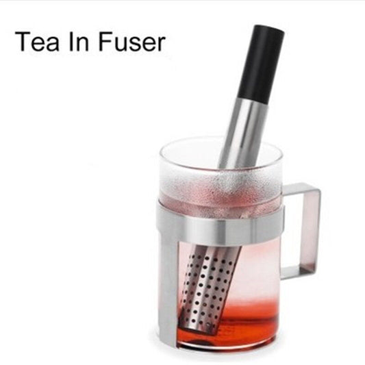 Tea Infuser Tea Strainer Stick Stainless Steel Coffee Tea Filter Teapot Portable