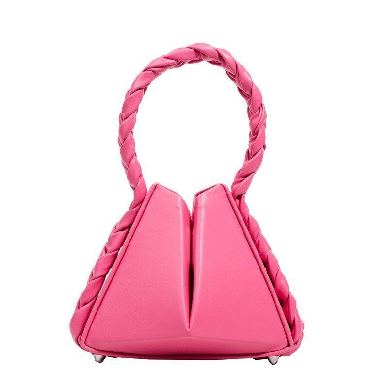 Shoulder Bag Simple Triangle Fashion Small Bag Handbag Purse Travel 16*20*7 CM