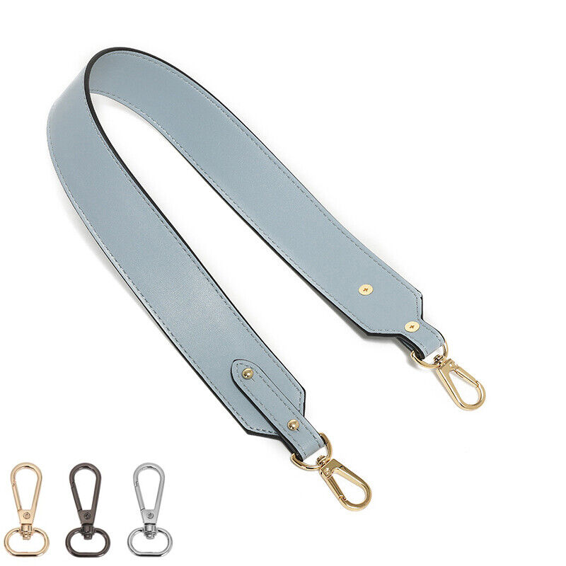 PU Leather Replacement Belt Bucket Bag Shoulder Strap Solid Color Bag Belt ⌒