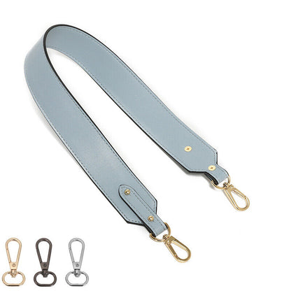 PU Leather Replacement Belt Bucket Bag Shoulder Strap Solid Color Bag Belt ⌒