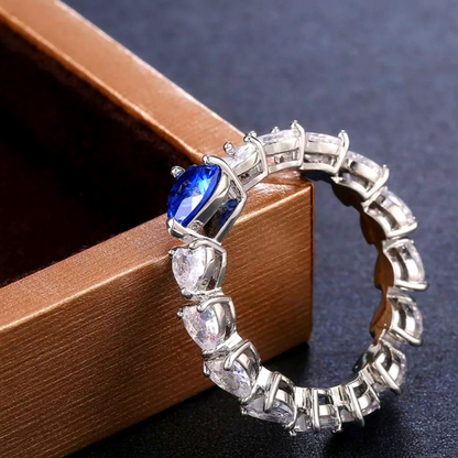 Anillo De Acero Inoxidable Para Mujer Woman Boda Fiesta Sortija De Gift Jewelry