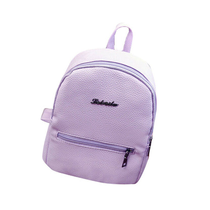 Design Girls Leather School Bag Travel Backpack Satchel Women Shoulder Bag Gifts