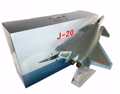 1:48 45CM China J-20 Stealth Fighter Plane Diecast Military Aircraft Model