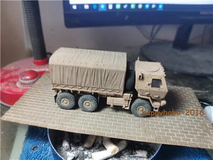 1/72 Scale US Army M1083 Six-wheeled Truck Model 3D Resin Printing