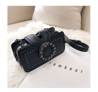 Quality Handbags Small Square Bag Messenger Bag Flap Crossbody Bag