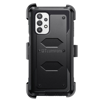 For Samsung Galaxy A32 5G Case Shockproof Rugged Clip Cover + Screen Protector