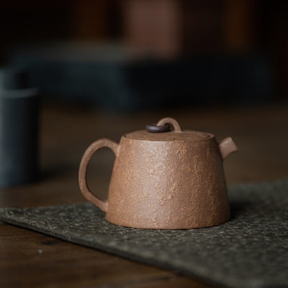 Traditional Craft Full Handmade Tea Pot Chinese Character Carve Yixing Zisha Pot