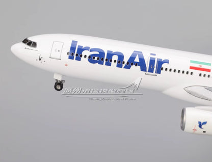 1:135 47CM IranAir AIRBUS A330 Passenger Airplane Landing Gears Resin Model