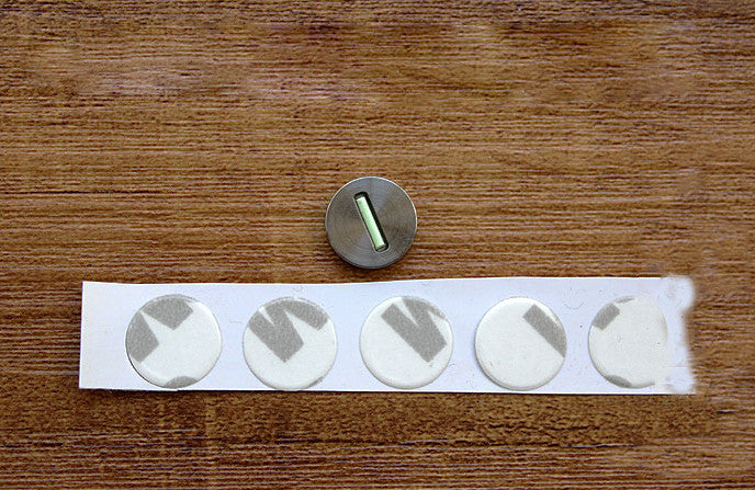 New TC4 Titanium Alloy Scales Light Night Self-luminous Signal Lamp Patch