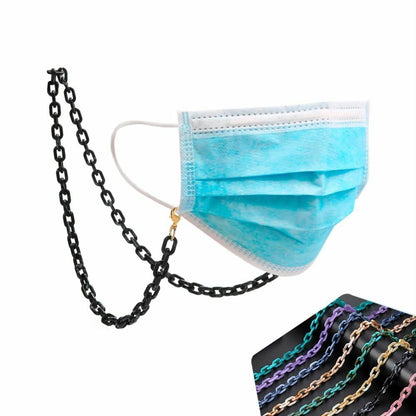 Acrylic Chain Face Mask Necklace Glasses Sunglasses Straps Women Men Neck Holder